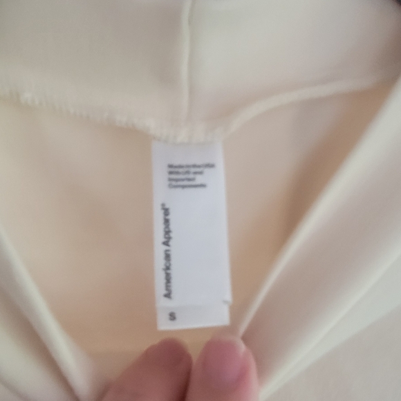 American Apparel Cream Jumpsuit Versatile Casual Wear - Picture 3 of 3